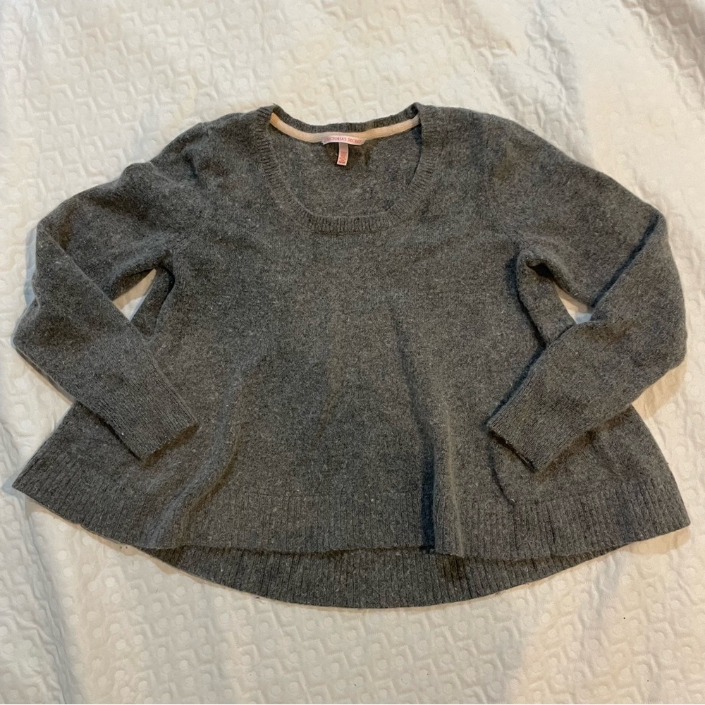 Victoria’s Secret Babydoll Sweater 20% Rabbit Hair Sleepwear Flowy Top